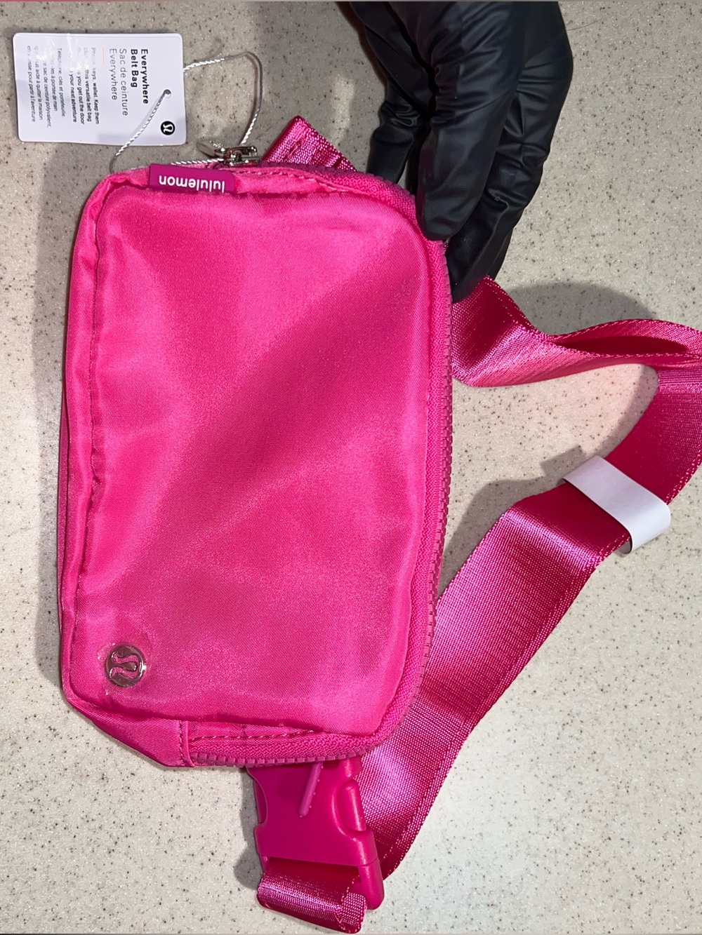 lululemon athletica Hot Pink Crossbody Belt Bag